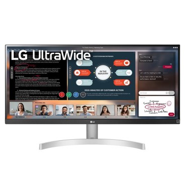 LG 29WN600-W écran plat de PC 73,7 cm (29") 2560 x 1080 pixels Full HD Ultra large LED Argent
