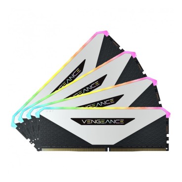 CORSAIR Vengeance RGB RT 32G (4x8G) DDR4 3600MHz White