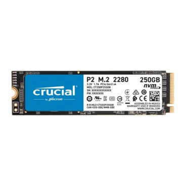 CRUCIAL P2 250Go PCIe M.2 Tray