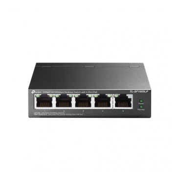 TP-LINK TL-SF1005LP - Switch de bureau 5 ports 10/100 Mbps avec 4 ports PoE