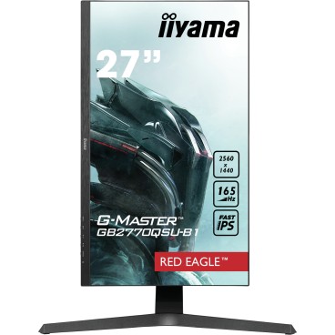 iiyama GB2770QSU-B1 écran plat de PC 68,6 cm (27") 2560 x 1440 pixels Wide Quad HD+ LED Noir