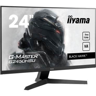 iiyama G-MASTER G2450HSU-B1 écran plat de PC 60,5 cm (23.8") 1920 x 1080 pixels Full HD LED Noir