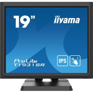 iiyama ProLite T1931SR-B6 moniteur à écran tactile 48,3 cm (19") 1280 x 1024 pixels une seule pression Multi-utilisateur Noir
