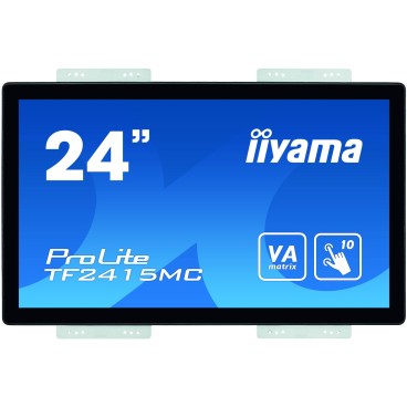 iiyama ProLite TF2415MC-B2 moniteur à écran tactile 60,5 cm (23.8") 1920 x 1080 pixels Plusieurs pressions Multi-utilisateur