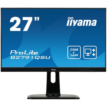 iiyama ProLite B2791QSU-B1 écran plat de PC 68,6 cm (27") 2560 x 1440 pixels Quad HD LED Noir