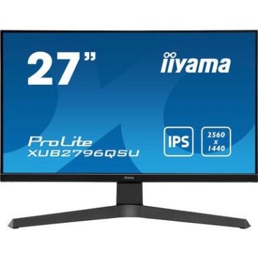 iiyama ProLite XUB2796QSU-B1 LED display 68,6 cm (27") 2560 x 1440 pixels 2K Ultra HD Noir