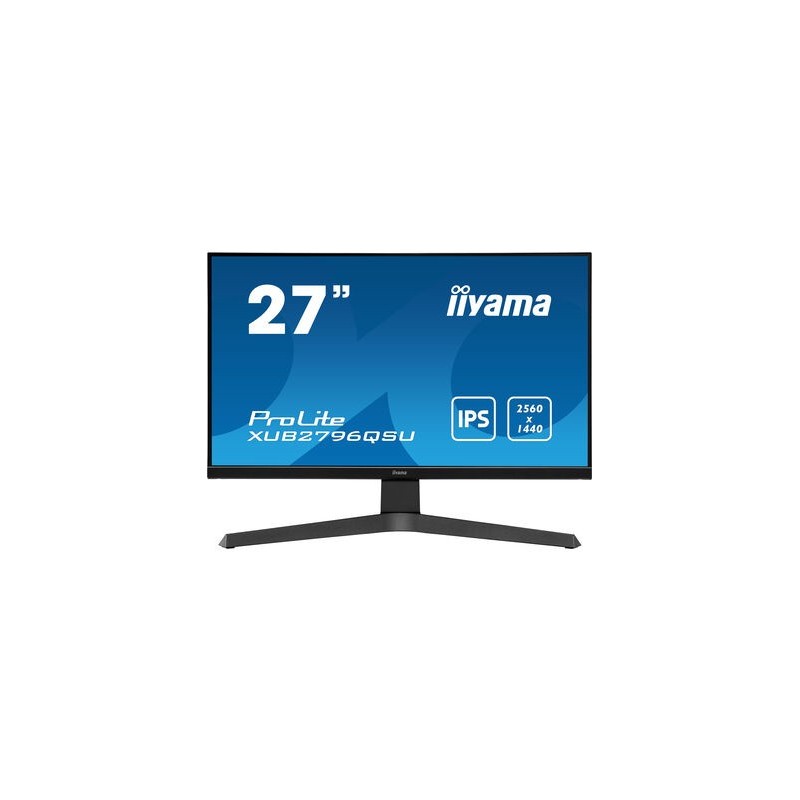 iiyama ProLite XUB2796QSU-B1 LED display 68,6 cm (27") 2560 x 1440 pixels 2K Ultra HD Noir