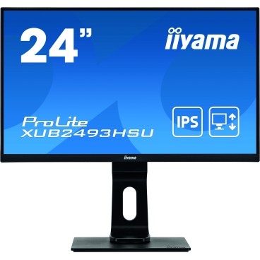 iiyama ProLite XUB2493HSU-B1 écran plat de PC 60,5 cm (23.8") 1920 x 1080 pixels Full HD LED Noir