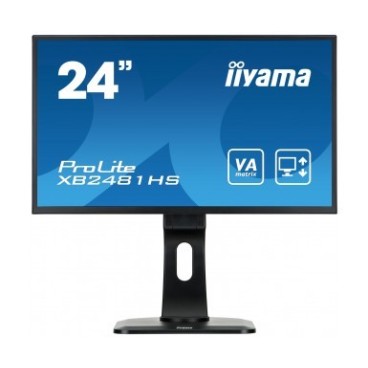 iiyama ProLite XB2481HS-B1 LED display 59,9 cm (23.6") 1920 x 1080 pixels Full HD Noir