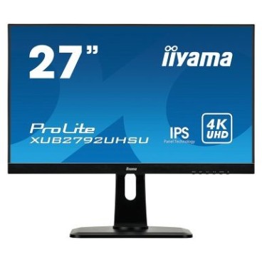 iiyama ProLite XUB2792UHSU-B1 LED display 68,6 cm (27") 3840 x 2160 pixels 4K Ultra HD Noir