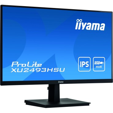 iiyama ProLite XU2493HSU-B1 écran plat de PC 60,5 cm (23.8") 1920 x 1080 pixels Full HD LED Noir