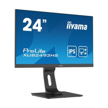 iiyama ProLite XUB2493HS-B4 écran plat de PC 61 cm (24") 1920 x 1080 pixels Full HD LED Noir