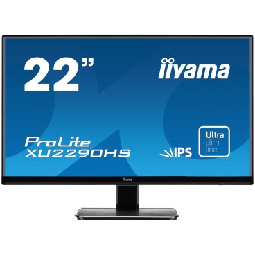 iiyama ProLite XU2290HS-B1 écran plat de PC 54,6 cm (21.5") 1920 x 1080 pixels Full HD LED Noir