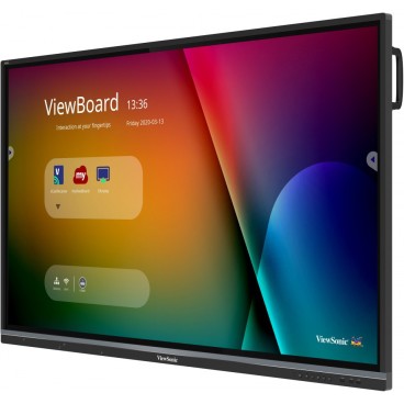 Viewsonic IFP6550-3 tableau blanc interactif et accessoire 165,1 cm (65") 3840 x 2160 pixels Écran tactile Noir HDMI