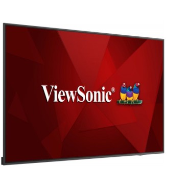 Viewsonic CDE7520 affichage de messages Panneau plat de signalisation numérique 190,5 cm (75") IPS 450 cd m² 4K Ultra HD Noir