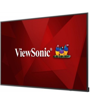 Viewsonic CDE7520 affichage de messages Panneau plat de signalisation numérique 190,5 cm (75") IPS 450 cd m² 4K Ultra HD Noir