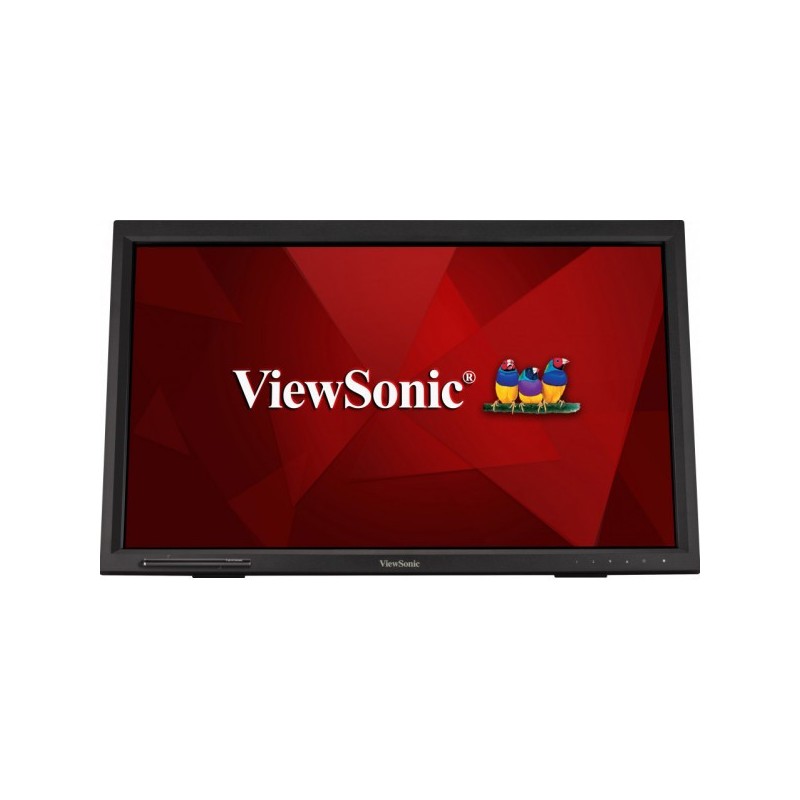 Viewsonic TD2423 moniteur à écran tactile 59,9 cm (23.6") 1920 x 1080 pixels Plusieurs pressions Multi-utilisateur Noir