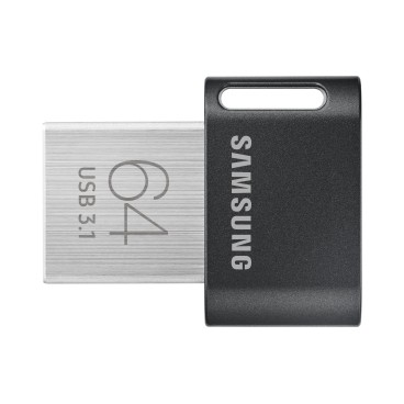 Samsung MUF-64AB lecteur USB flash 64 Go USB Type-A 3.2 Gen 1 (3.1 Gen 1) Gris, Argent