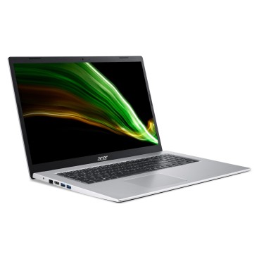 Acer Aspire 3 A317-33-C3PB N4500 Ordinateur portable 43,9 cm (17.3") HD+ Intel® Celeron® N 4 Go DDR4-SDRAM 256 Go SSD Wi-Fi 5
