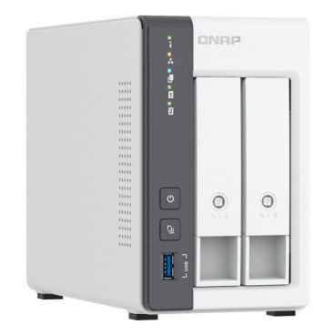 QNAP TS-216G serveur de stockage NAS Tower Cortex-A Cortex-A55 4 Go HDD Blanc