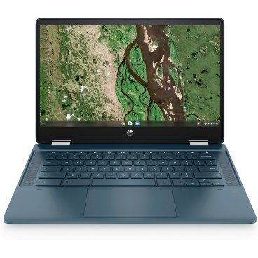 HP Chromebook x360 14b-cb0005nf N6000 35,6 cm (14") Écran tactile Full HD Intel® Pentium® Silver 8 Go LPDDR4x-SDRAM 128 Go eMMC