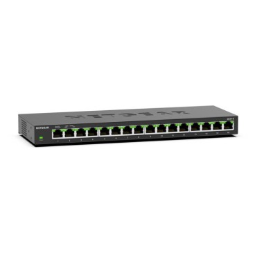 NETGEAR GS316 Non-géré L2 Gigabit Ethernet (10 100 1000) Noir