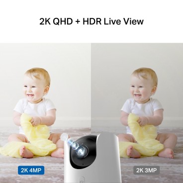 TP-Link Tapo C225 Tower Caméra de sécurité IP Intérieure 2560 x 1440 pixels Bureau