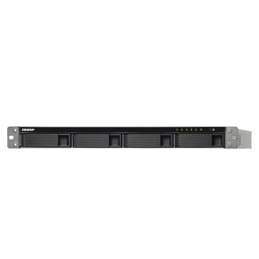 QNAP TS-453BU-RP NAS Rack (1 U) Ethernet LAN Noir, Gris J3455