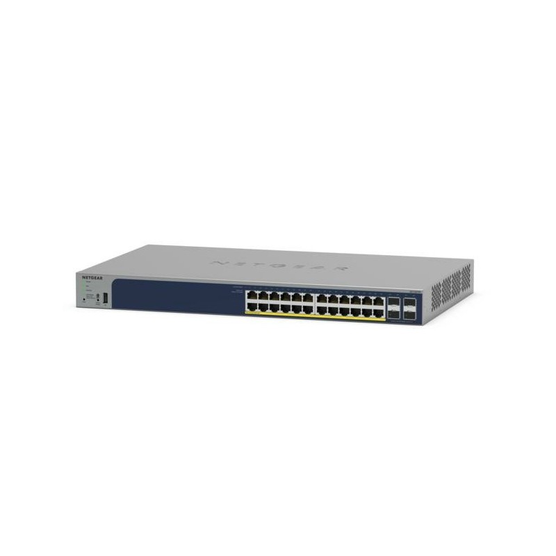 NETGEAR GS728TPP Géré L2 L3 L4 Gigabit Ethernet (10 100 1000) Connexion Ethernet, supportant l'alimentation via ce port (PoE)