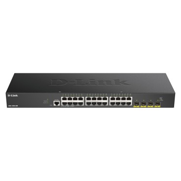 D-Link DGS-1250-28X Géré L3 Gigabit Ethernet (10 100 1000) Noir