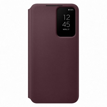 Samsung EF-ZS901C coque de protection pour téléphones portables 15,5 cm (6.1") Folio porte carte Bourgogne