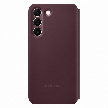 Samsung EF-ZS901C coque de protection pour téléphones portables 15,5 cm (6.1") Folio porte carte Bourgogne