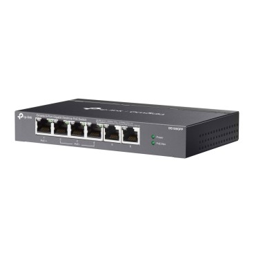 TP-Link Omada DS106GPP commutateur réseau Non-géré Gigabit Ethernet (10 100 1000) Connexion Ethernet, supportant l'alimentation