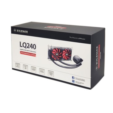 Xilence Performance A+ LiQuRizer LQ240 Processeur Refroidisseur de liquide tout-en-un 12 cm Noir