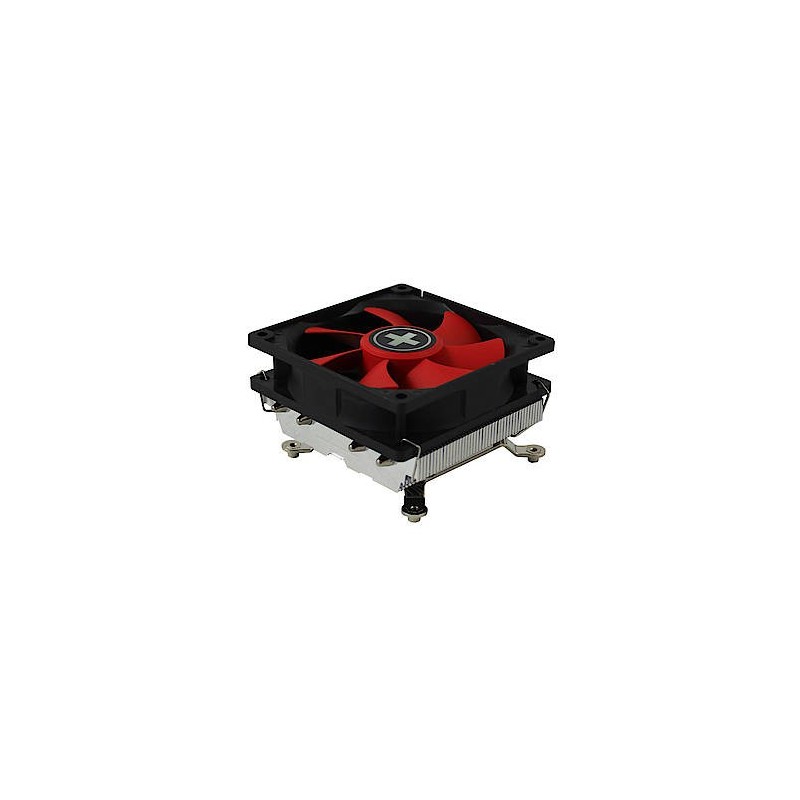 Xilence XC041 système de refroidissement d’ordinateur Processeur Refroidisseur 9,2 cm Noir, Rouge
