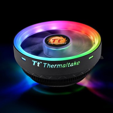 Thermaltake UX100 ARGB Lighting Processeur Refroidisseur 12 cm Noir