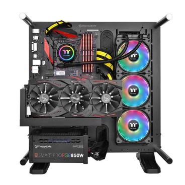 Thermaltake Floe DX RGB 360 TT Premium Edition Processeur Refroidisseur de liquide tout-en-un Noir