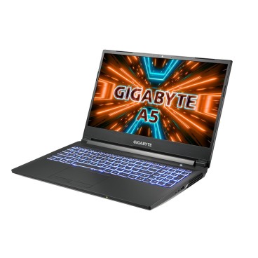 Gigabyte A5 X1-CFR2130SH notebook 5900HX Ordinateur portable 39,6 cm (15.6") Full HD AMD Ryzen™ 9 16 Go DDR4-SDRAM 512 Go SSD