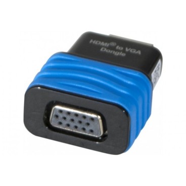 EXC 051238 câble vidéo et adaptateur HDMI Type A (Standard) VGA (D-Sub) Noir