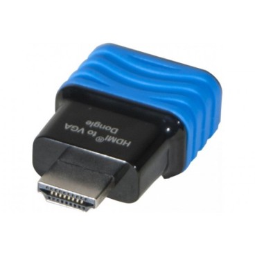 EXC 051238 câble vidéo et adaptateur HDMI Type A (Standard) VGA (D-Sub) Noir