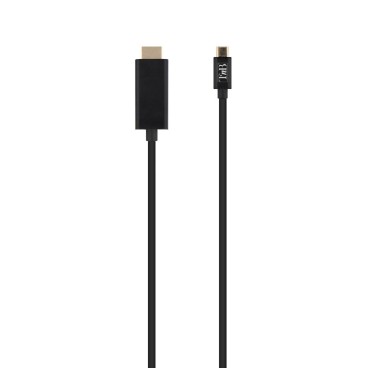 T'nB HDMIUSBC câble vidéo et adaptateur 2 m HDMI Type A (Standard) USB Type-C Noir
