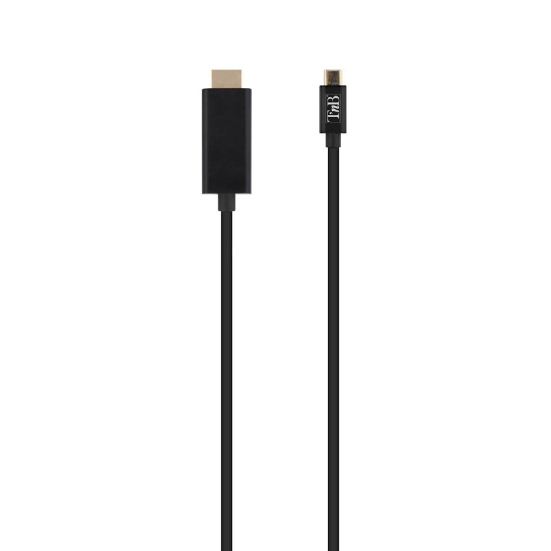 T'nB HDMIUSBC câble vidéo et adaptateur 2 m HDMI Type A (Standard) USB Type-C Noir