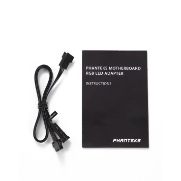 Phanteks PH-CB-RGB4P câble de signal 0,609 m Noir