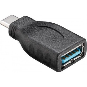 Goobay 45395 changeur de genre de câble USB-C USB-A Noir