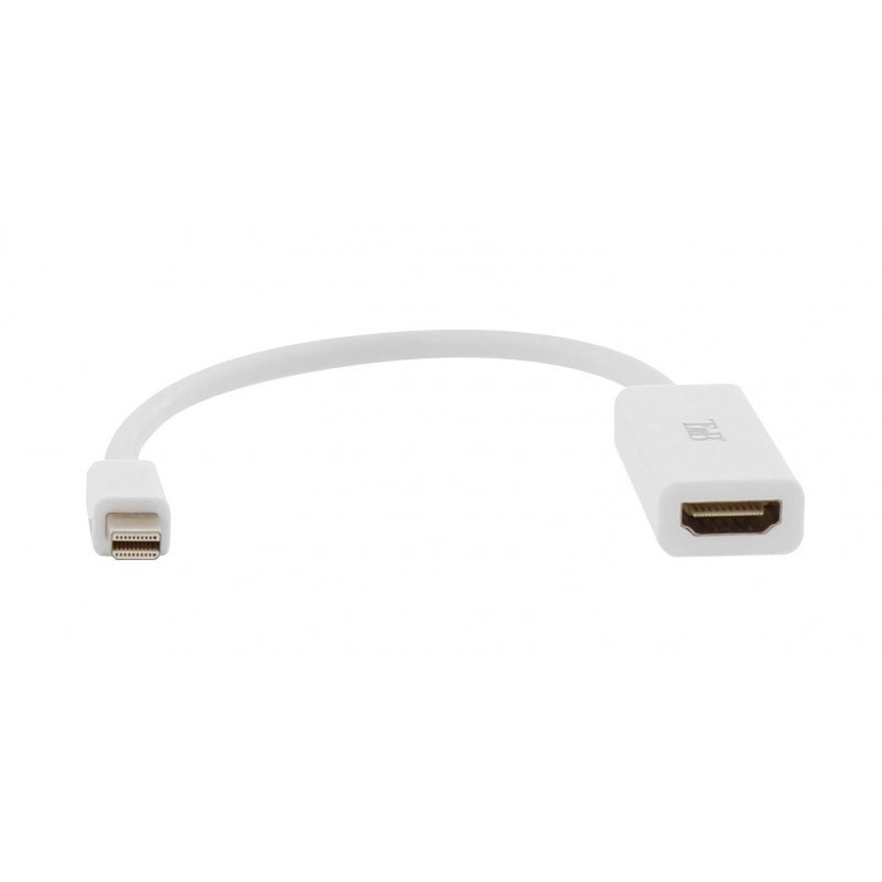 T'nB MIDPHDMI câble vidéo et adaptateur Mini DisplayPort HDMI Type A (Standard) Blanc