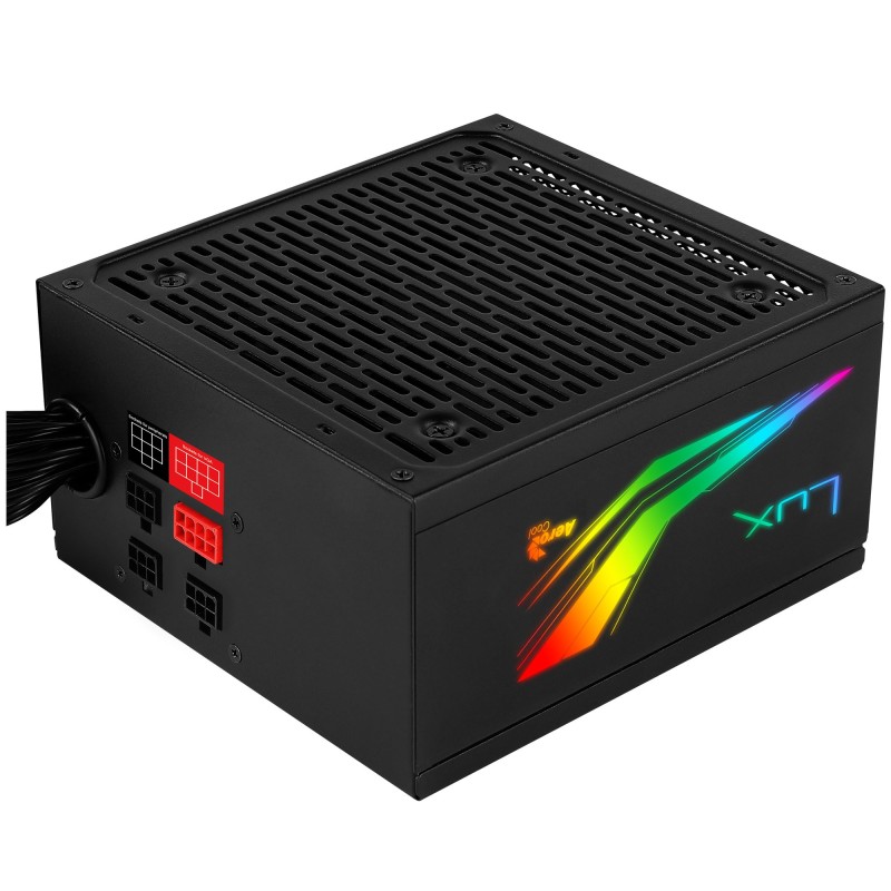 Aerocool LUX RGB 550M unité d'alimentation d'énergie 550 W 20+4 pin ATX Noir