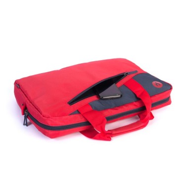 NGS Monray Ginger Red sacoche d'ordinateurs portables 39,6 cm (15.6") Malette Anthracite, Rouge