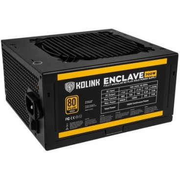 Kolink Enclave unité d'alimentation d'énergie 700 W 20+4 pin ATX ATX Noir