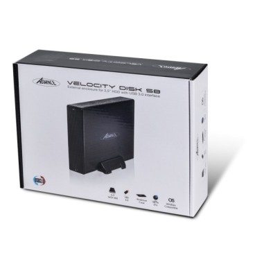 ADVANCE BX-308U3 Boîtier de disques de stockage Boîtier HDD Noir 3.5