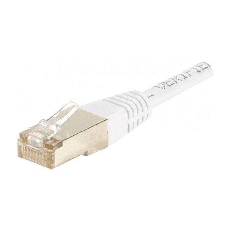EXC 852573 câble de réseau Blanc 1 m Cat6 F UTP (FTP)
